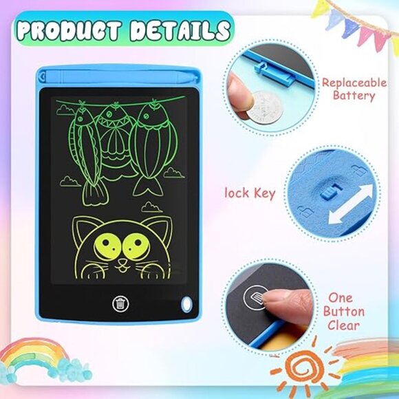 LCD Writing Tablet NIB/NIP 6.5 inches - Picture 3 of 4